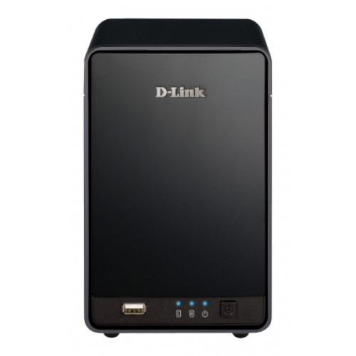 NVR CLOUD MY DLINK 1 A 9 CANAIS IP + 2SLOTS HD SATA + 1P 10/100/1000 + USB 2.0  - DNR-322L